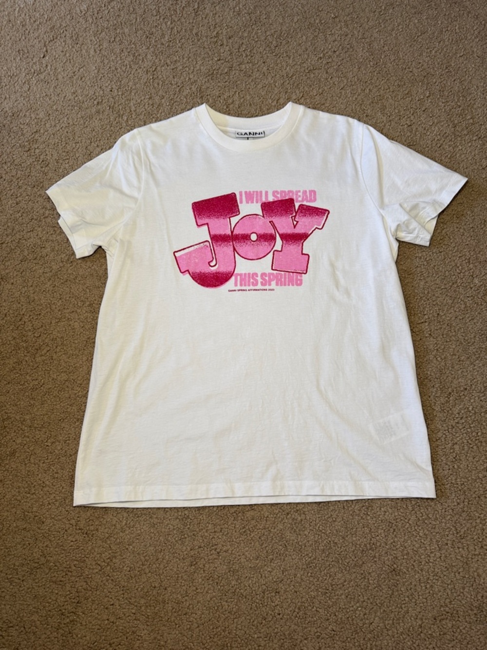 Ganni Spring Affirmations 2023 Tee